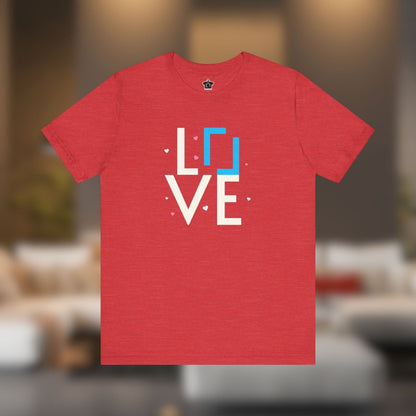REAL Love Blue Tee - T-Shirt | ShirtyAgents