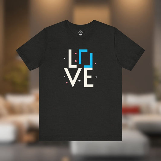 REAL Love Blue Tee - T-Shirt | ShirtyAgents