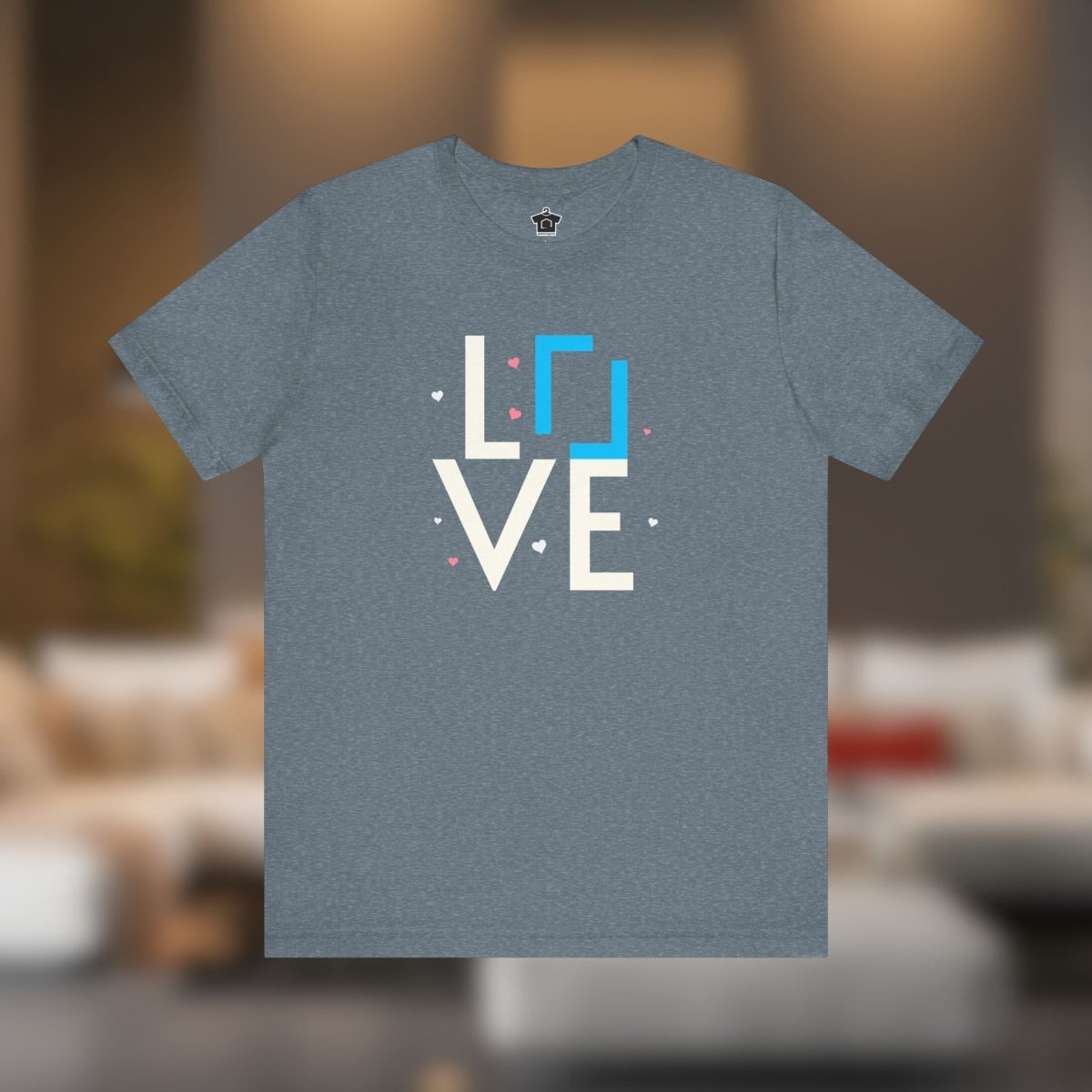 REAL Love Blue Tee - T-Shirt | ShirtyAgents
