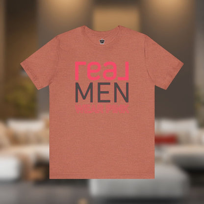 REAL Men Wear Pink – The Confident Agent Tee - T-Shirt | ShirtyAgents