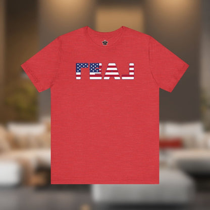 🇺🇸 REAL Patriotic American Flag Tee - T-Shirt | ShirtyAgents