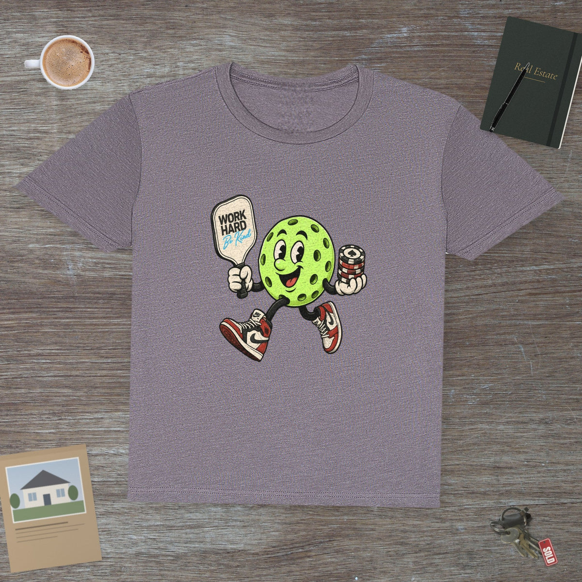 REAL Pickleball Social 2026 | Soft Premium T-Shirt - T-Shirt | ShirtyAgents