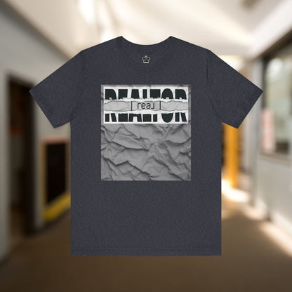 REAL Realtor On A Tear Tshirt - T-Shirt | ShirtyAgents
