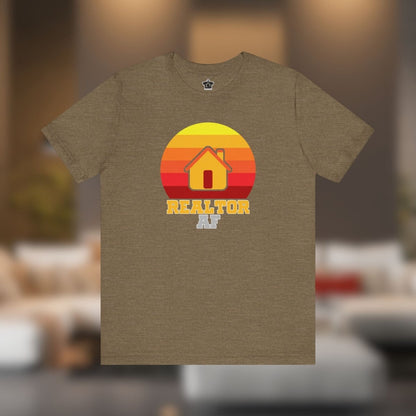REALTOR AF Horizon T-Shirt - T-Shirt | ShirtyAgents