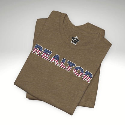 Realtor Americana Tshirt - T-Shirt | ShirtyAgents
