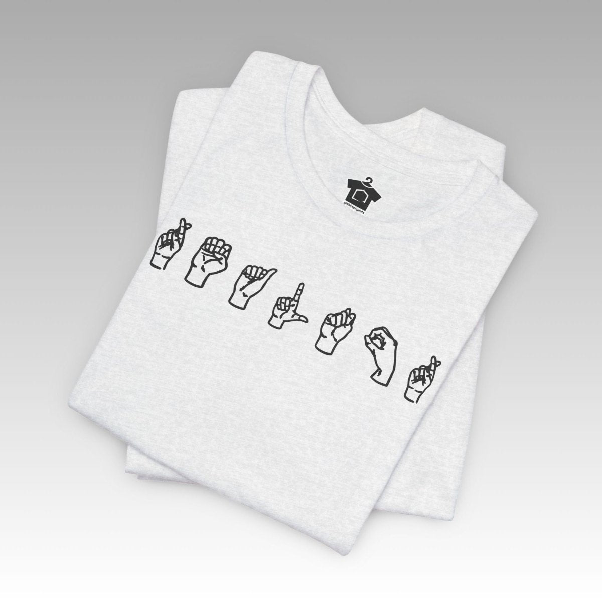 Realtor ASL Hands T-Shirt - T-Shirt | ShirtyAgents