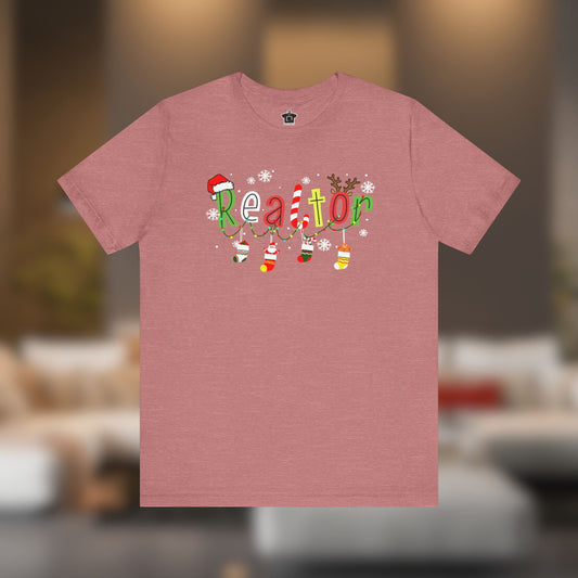 Realtor Christmas Tee - T-Shirt | ShirtyAgents