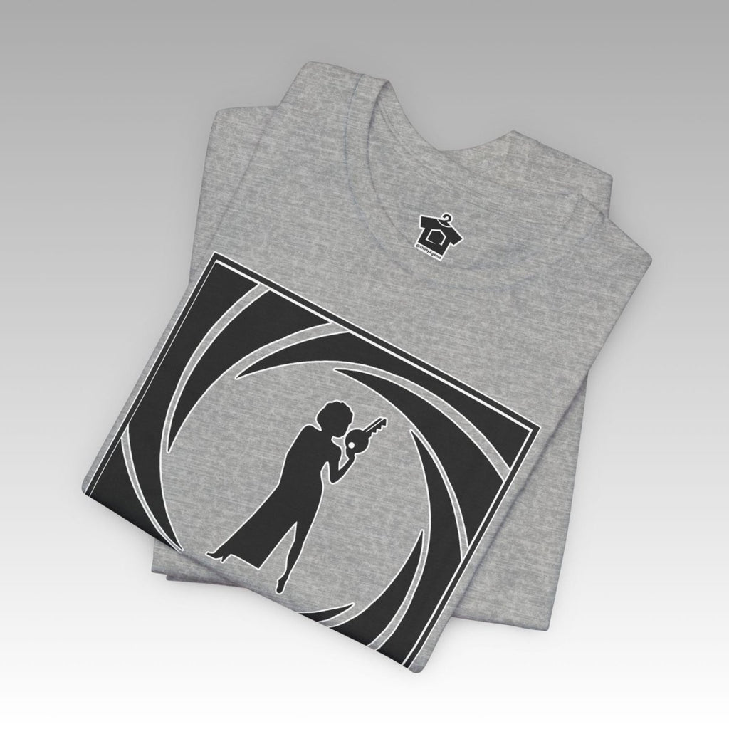 Realtor: Licensed to Sell – Woman with Key T-Shirt - T-Shirt | ShirtyAgents