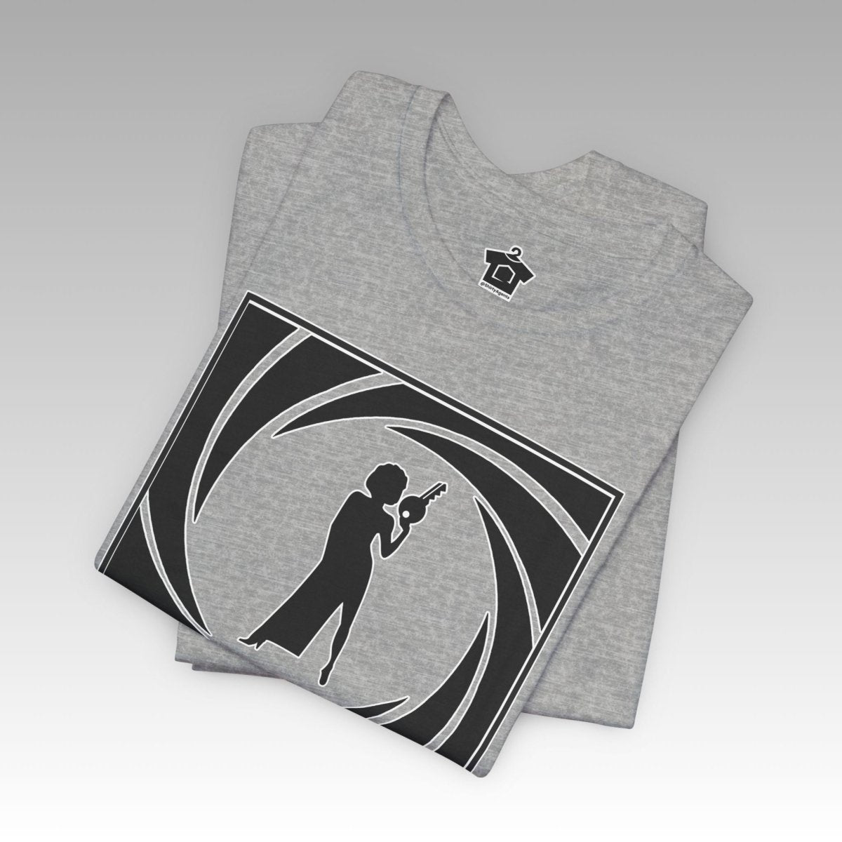 Realtor: Licensed to Sell – Woman with Key T-Shirt - T-Shirt | ShirtyAgents