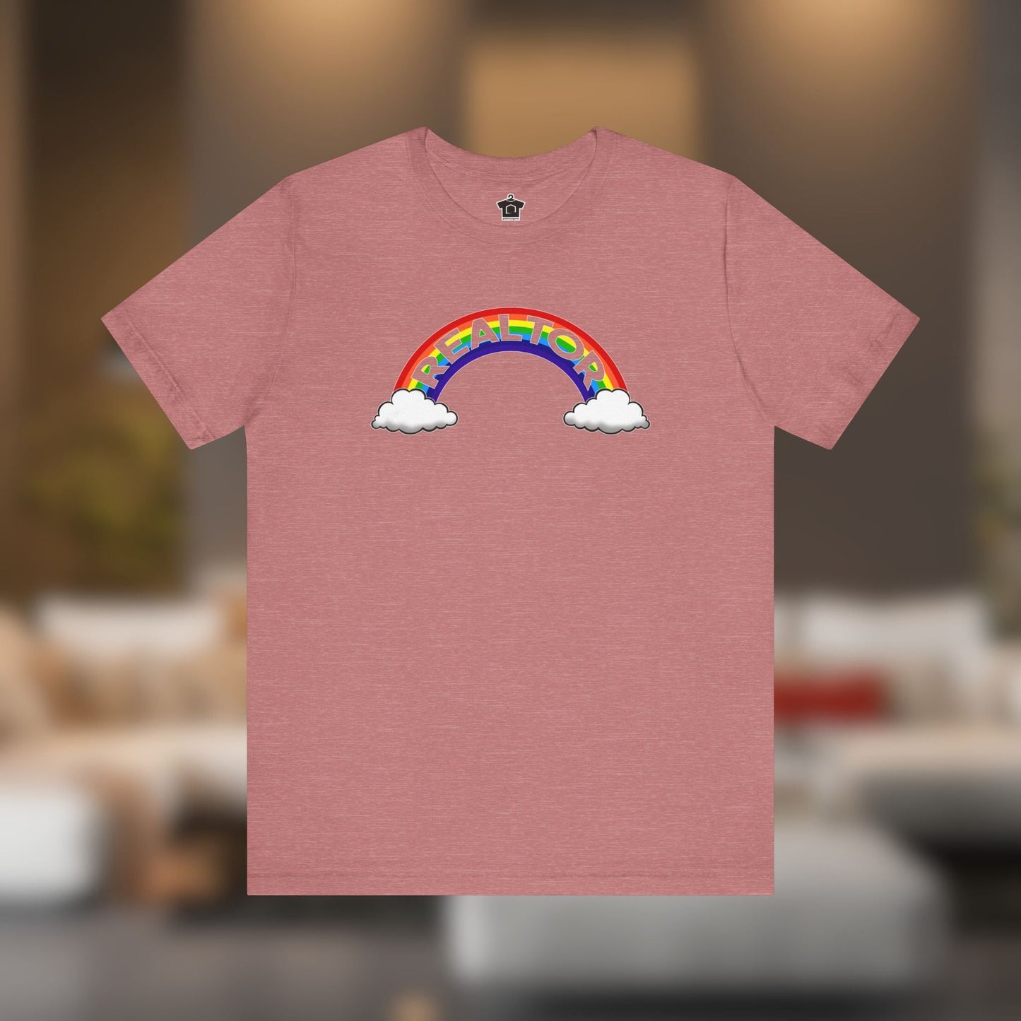 Realtor Pride Rainbow – Unisex Jersey Tee - T-Shirt | ShirtyAgents