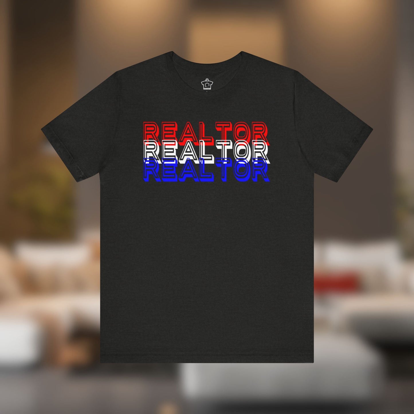 Realtor Red White & Blue T-Shirt - T-Shirt | ShirtyAgents