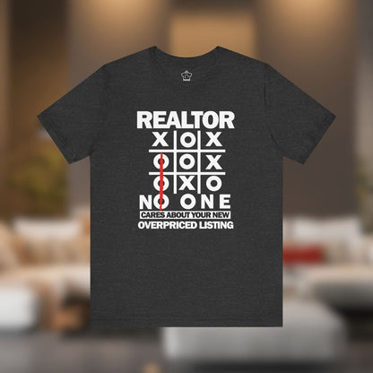 Realtor Tic Tac Toe T-Shirt - T-Shirt | ShirtyAgents