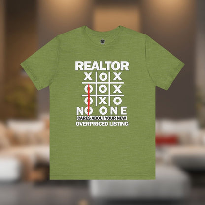 Realtor Tic Tac Toe T-Shirt - T-Shirt | ShirtyAgents