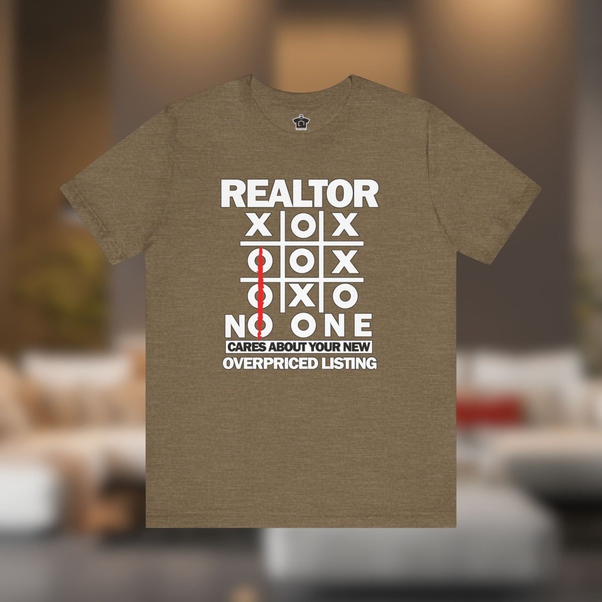 Realtor Tic Tac Toe T-Shirt - T-Shirt | ShirtyAgents
