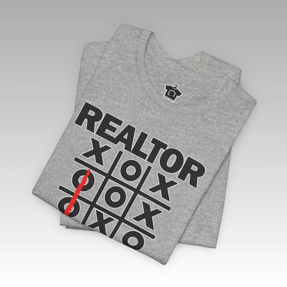 Realtor Tic Tac Toe T-Shirt - T-Shirt | ShirtyAgents