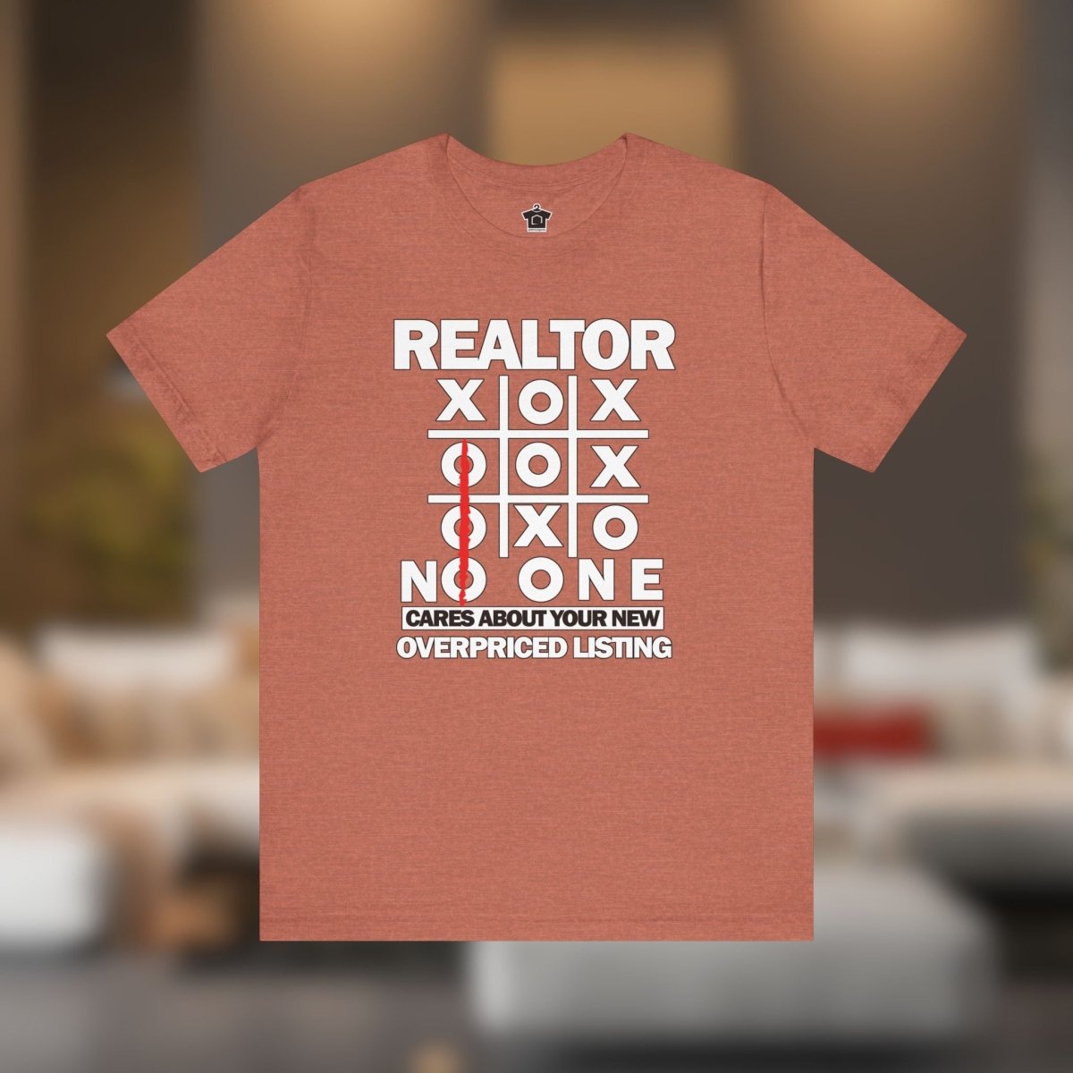 Realtor Tic Tac Toe T-Shirt - T-Shirt | ShirtyAgents