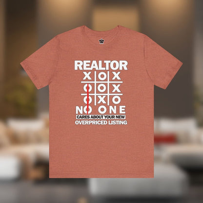 Realtor Tic Tac Toe T-Shirt - T-Shirt | ShirtyAgents