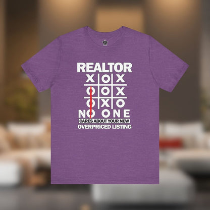 Realtor Tic Tac Toe T-Shirt - T-Shirt | ShirtyAgents