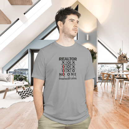 Realtor Tic Tac Toe T-Shirt - T-Shirt | ShirtyAgents