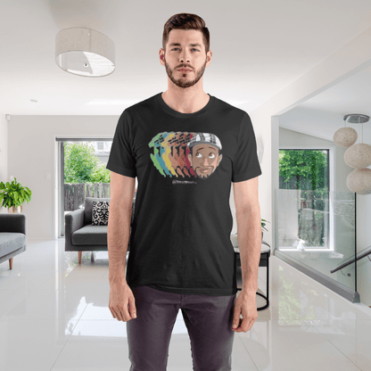 Retro Repeat Head Logo ianofaustin - T-Shirt | ShirtyAgents