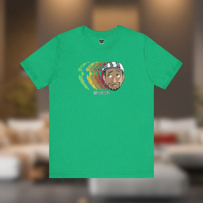 Retro Repeat Head Logo ianofaustin - T-Shirt | ShirtyAgents