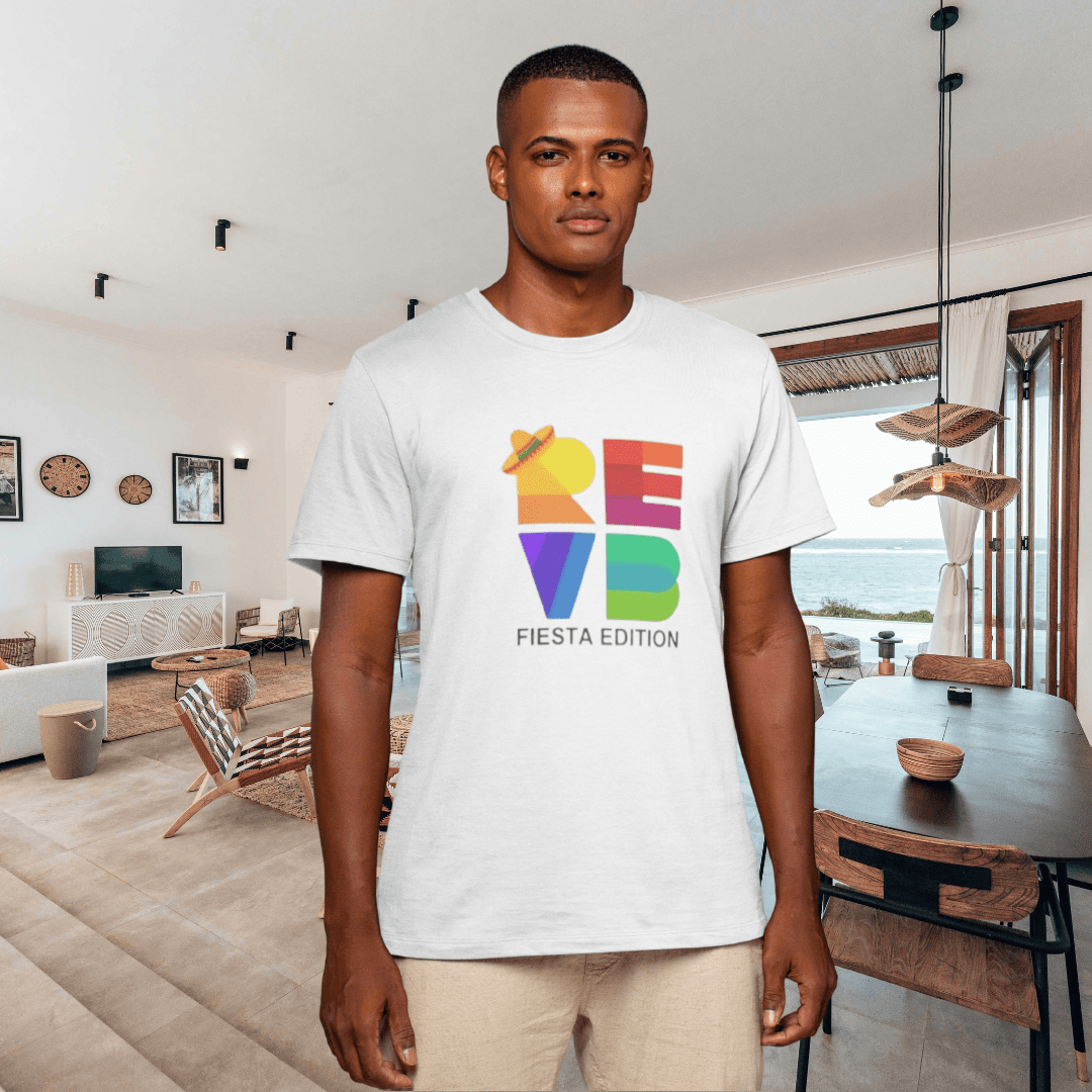 REVB Cubed Big Fiesta Edition Tri - Blend Tee - T-Shirt | ShirtyAgents