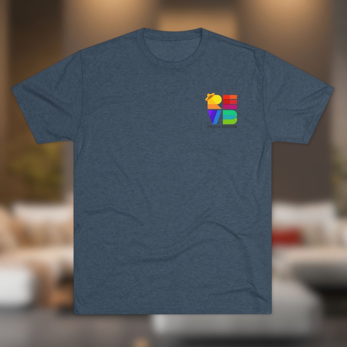 REVB Cubed Fiesta Edition Tri - Blend Tee - T-Shirt | ShirtyAgents