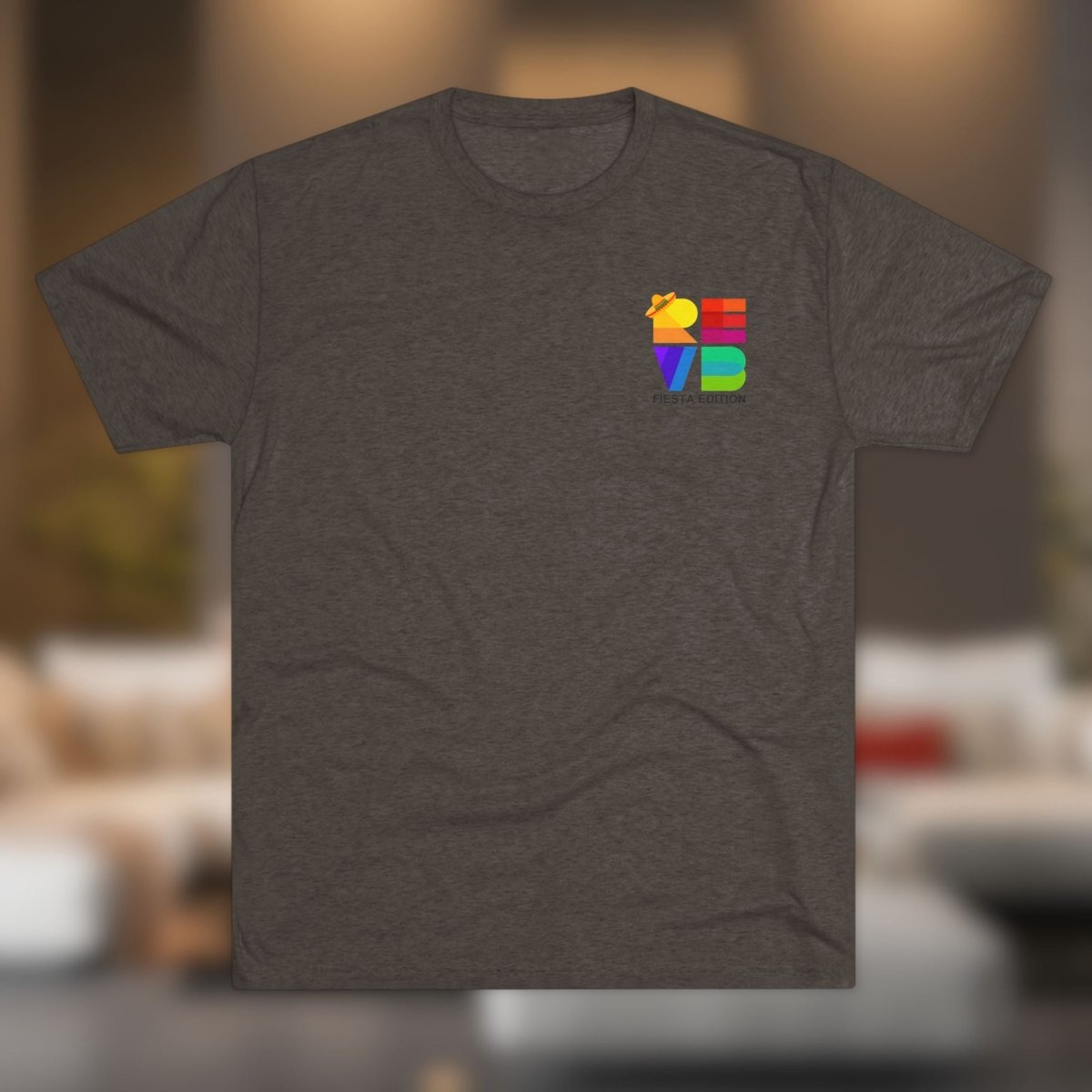 REVB Cubed Fiesta Edition Tri - Blend Tee - T-Shirt | ShirtyAgents