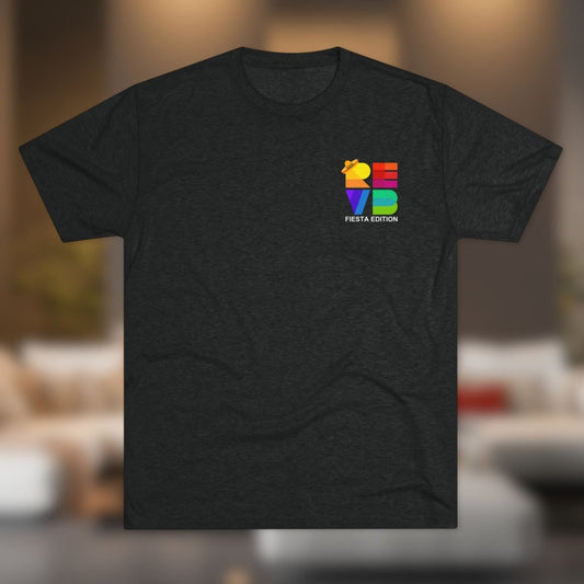REVB Cubed Fiesta Edition Tri - Blend Tee - T-Shirt | ShirtyAgents