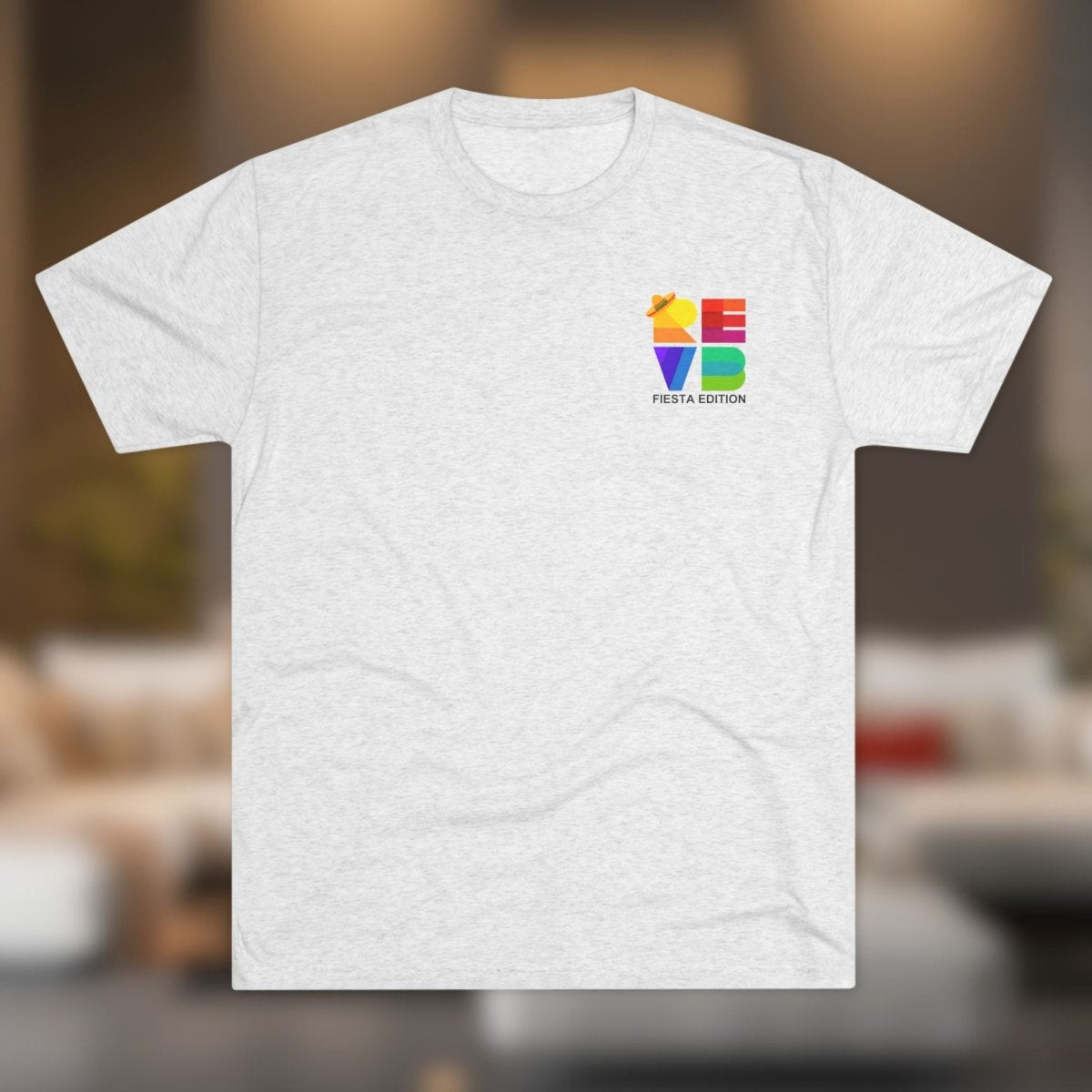 REVB Cubed Fiesta Edition Tri - Blend Tee - T-Shirt | ShirtyAgents