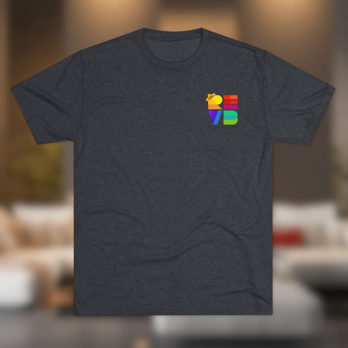 REVB Cubed Fiesta Edition Tri - Blend Tee - T-Shirt | ShirtyAgents