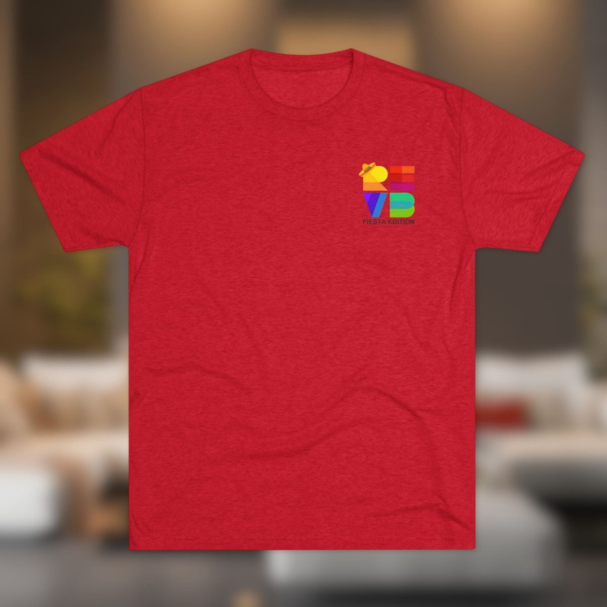 REVB Cubed Fiesta Edition Tri - Blend Tee - T-Shirt | ShirtyAgents