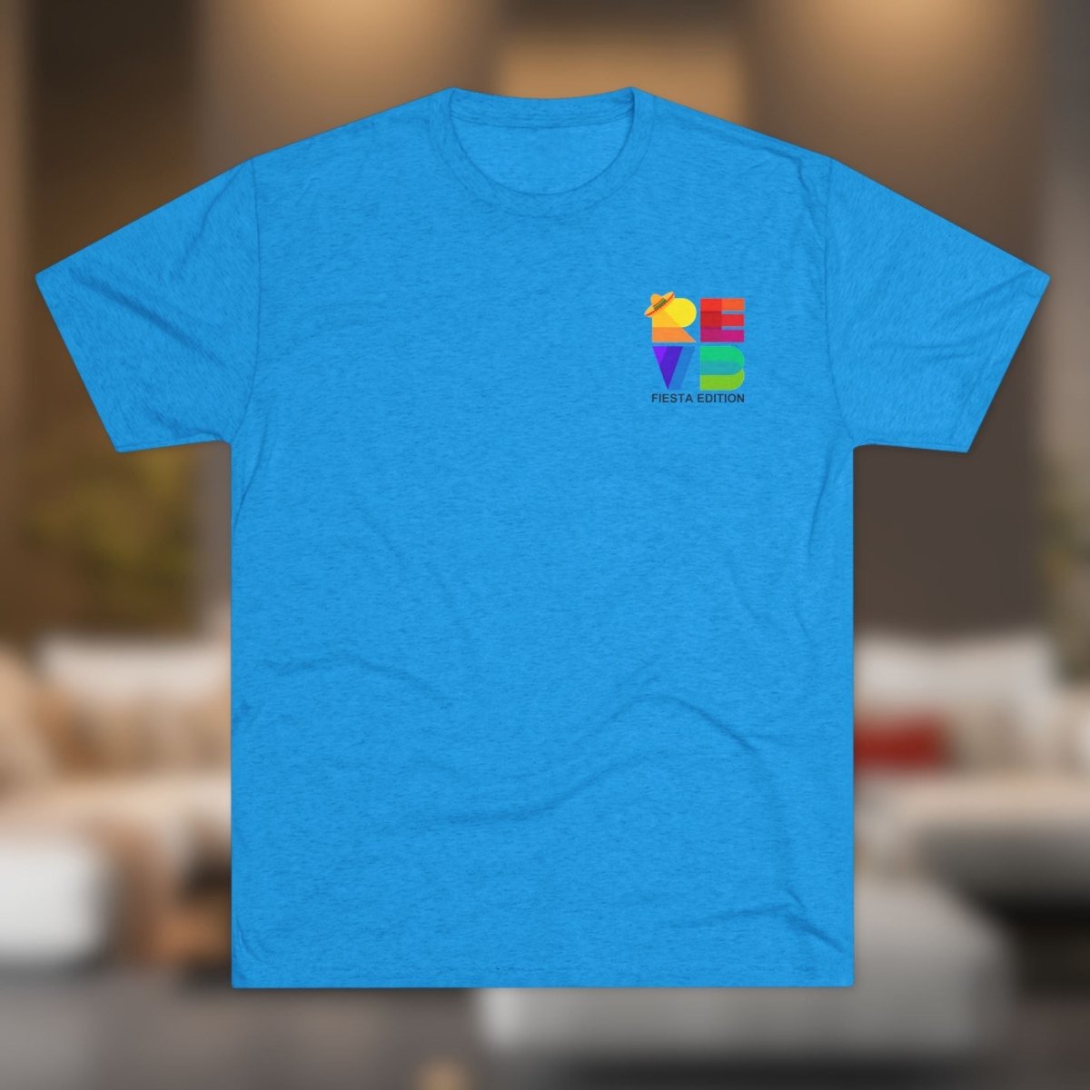 REVB Cubed Fiesta Edition Tri - Blend Tee - T-Shirt | ShirtyAgents