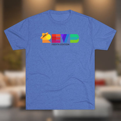 REVB Sombrero Fiesta Edition Tri - Blend Tee - T-Shirt | ShirtyAgents