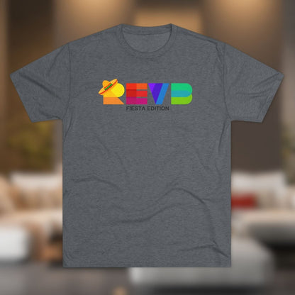 REVB Sombrero Fiesta Edition Tri - Blend Tee - T-Shirt | ShirtyAgents