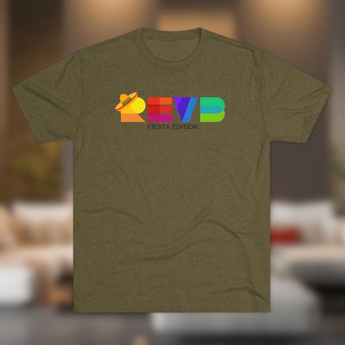 REVB Sombrero Fiesta Edition Tri - Blend Tee - T-Shirt | ShirtyAgents