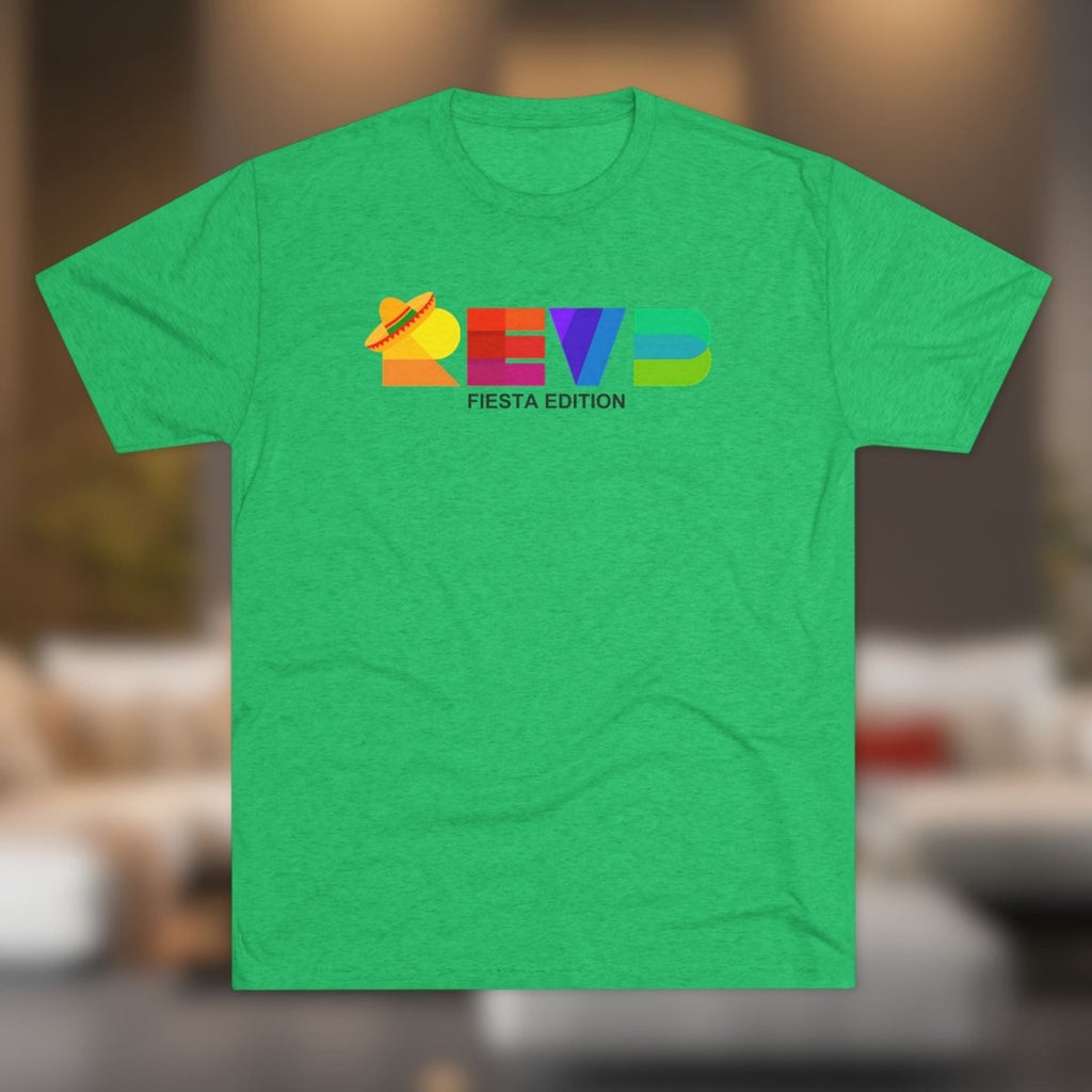 REVB Sombrero Fiesta Edition Tri - Blend Tee - T-Shirt | ShirtyAgents