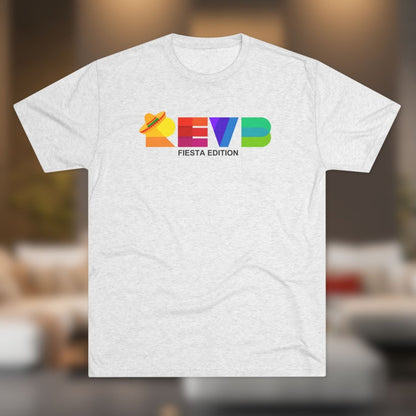 REVB Sombrero Fiesta Edition Tri - Blend Tee - T-Shirt | ShirtyAgents