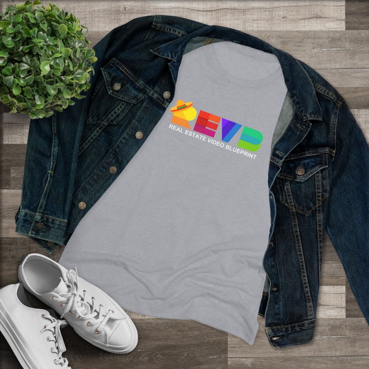 REVB Sombrero Women's Triblend Tee - T-Shirt | ShirtyAgents
