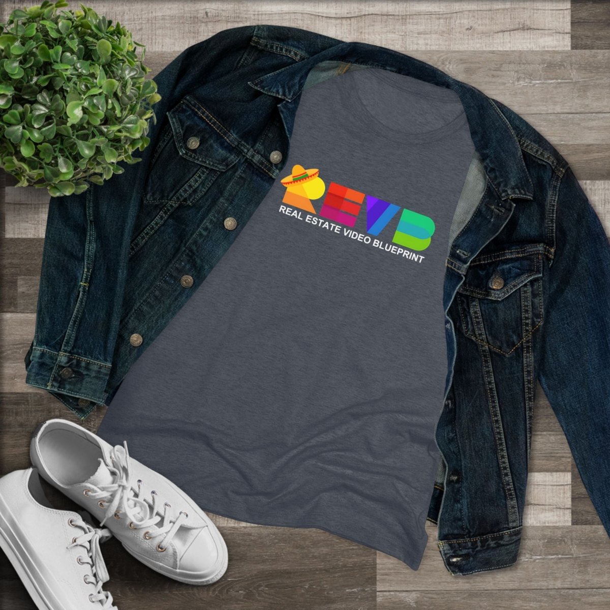 REVB Sombrero Women's Triblend Tee - T-Shirt | ShirtyAgents
