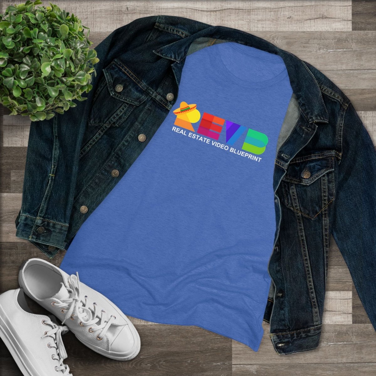 REVB Sombrero Women's Triblend Tee - T-Shirt | ShirtyAgents