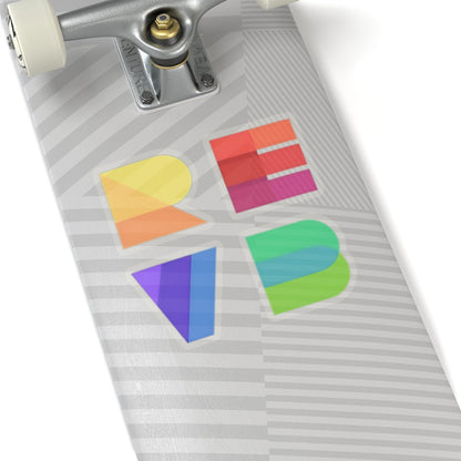 REVB Square Color Pop Stickers - Paper products | ShirtyAgents