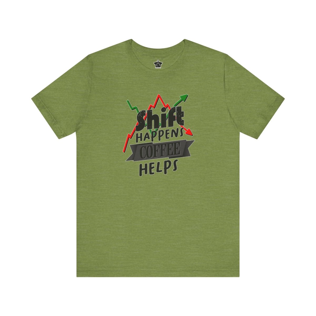 Shift Happens, Coffee Helps – Unisex Jersey Tee - T-Shirt | ShirtyAgents