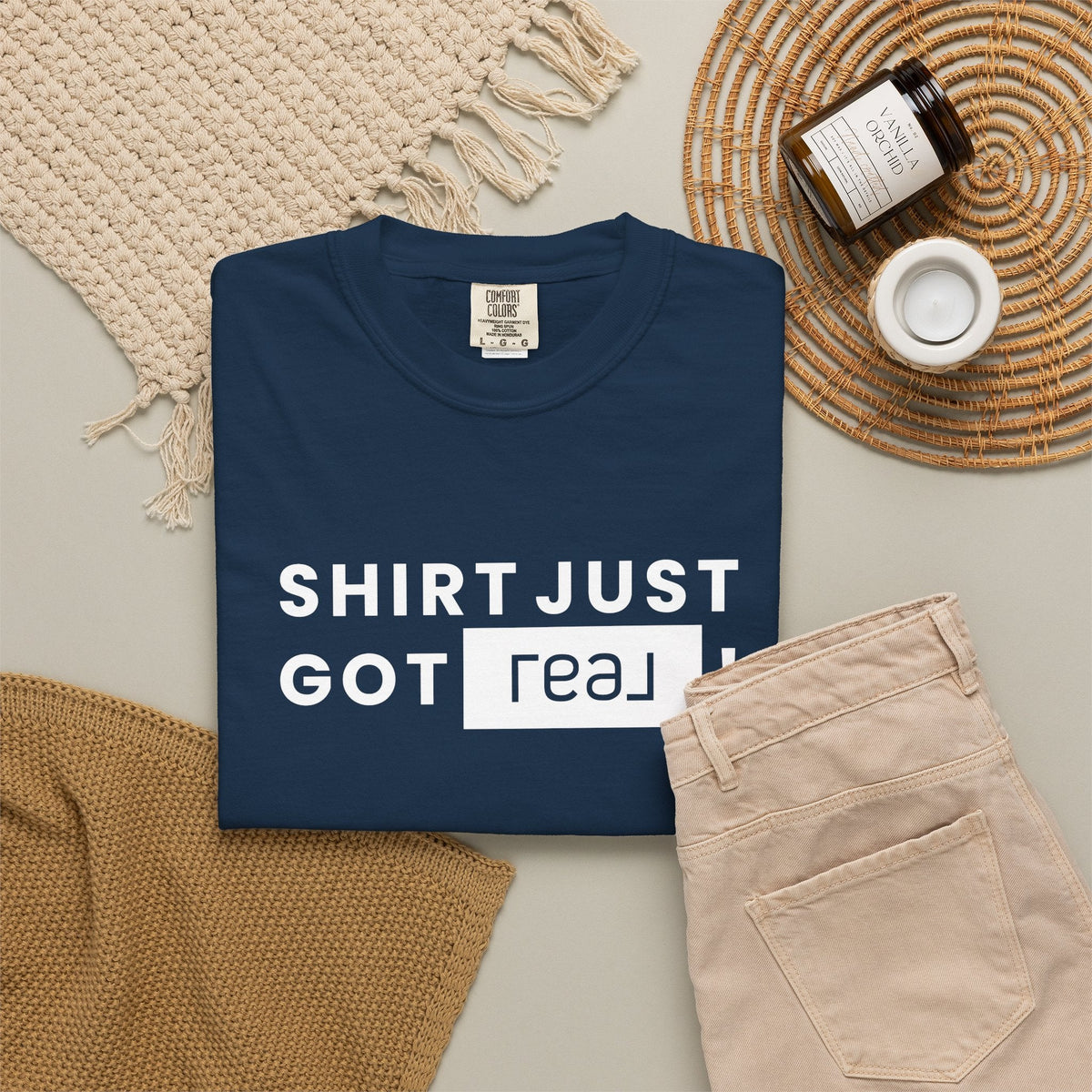 Shirt Just Got REAL | Heavy Tee - T-Shirt | ShirtyAgents
