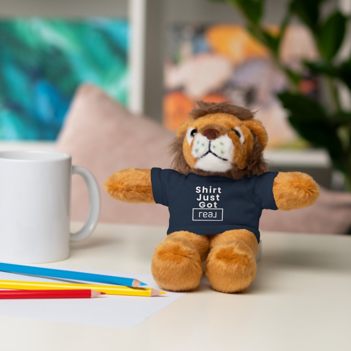Shirt Just Got REAL – Plush Animal with Mini Realtor Tee - Accessories | ShirtyAgents