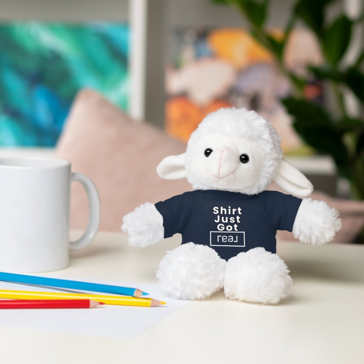 Shirt Just Got REAL – Plush Animal with Mini Realtor Tee - Accessories | ShirtyAgents
