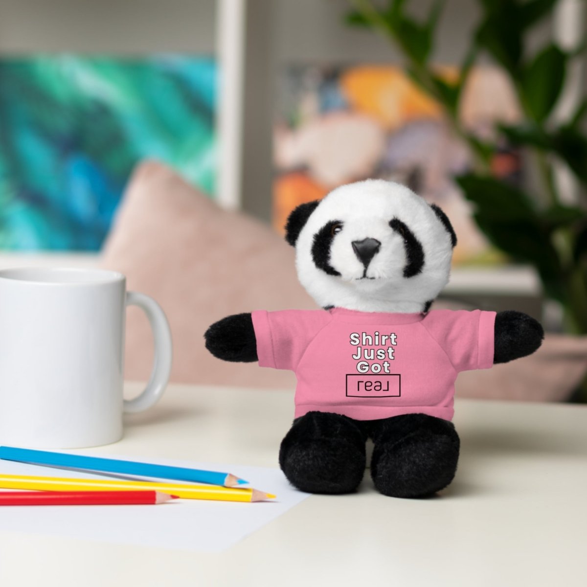 Shirt Just Got REAL – Plush Animal with Mini Realtor Tee - Accessories | ShirtyAgents