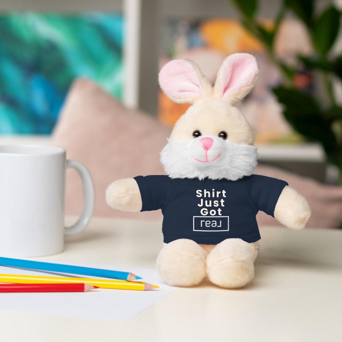 Shirt Just Got REAL – Plush Animal with Mini Realtor Tee - Accessories | ShirtyAgents