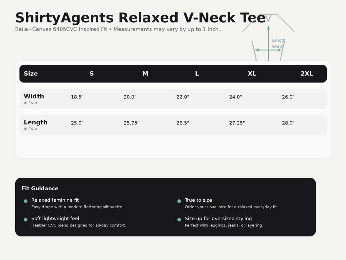 Shirt Just Got REAL | Relaxed V - Neck Tee - T-Shirt | ShirtyAgents
