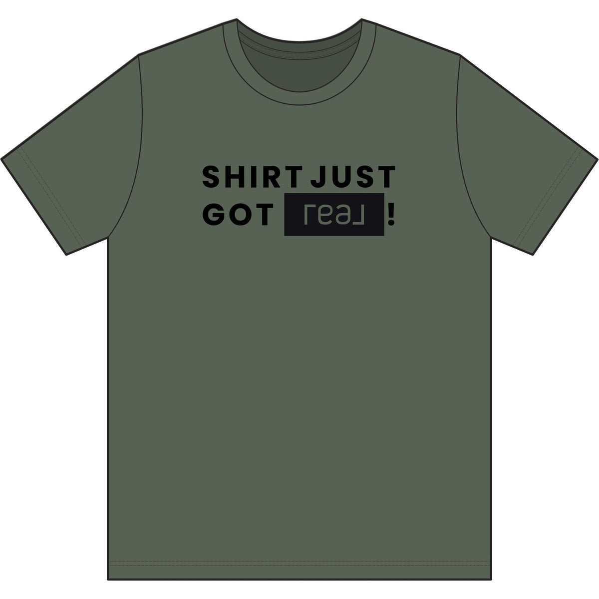 Shirt Just Got REAL | Soft Premium Tee - T-Shirt | ShirtyAgents